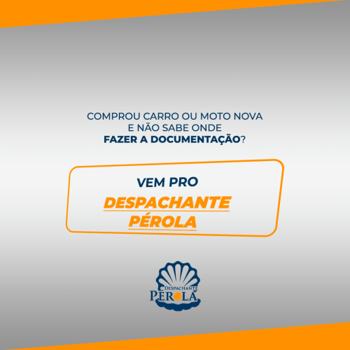 COMPROU CARRO NOVO - Despachante